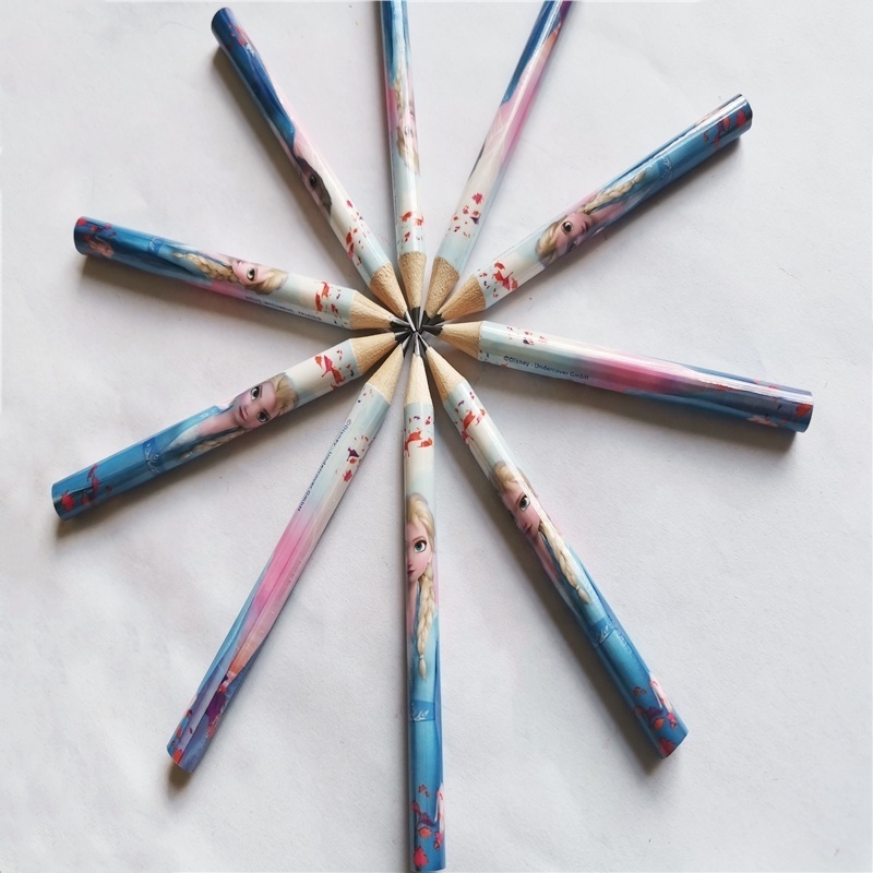 3.5 inch short barrel HB Wooden Pencils for kids drawing