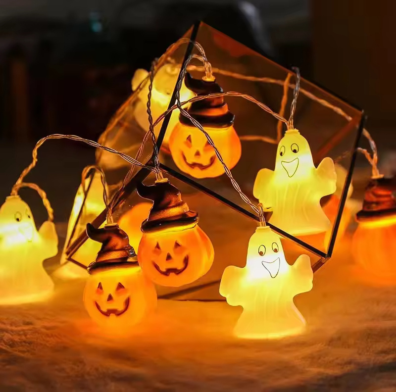 Halloween Decorations Pumpkin Ghost LED Lights for Outdoor Halloween Lighting Decorations