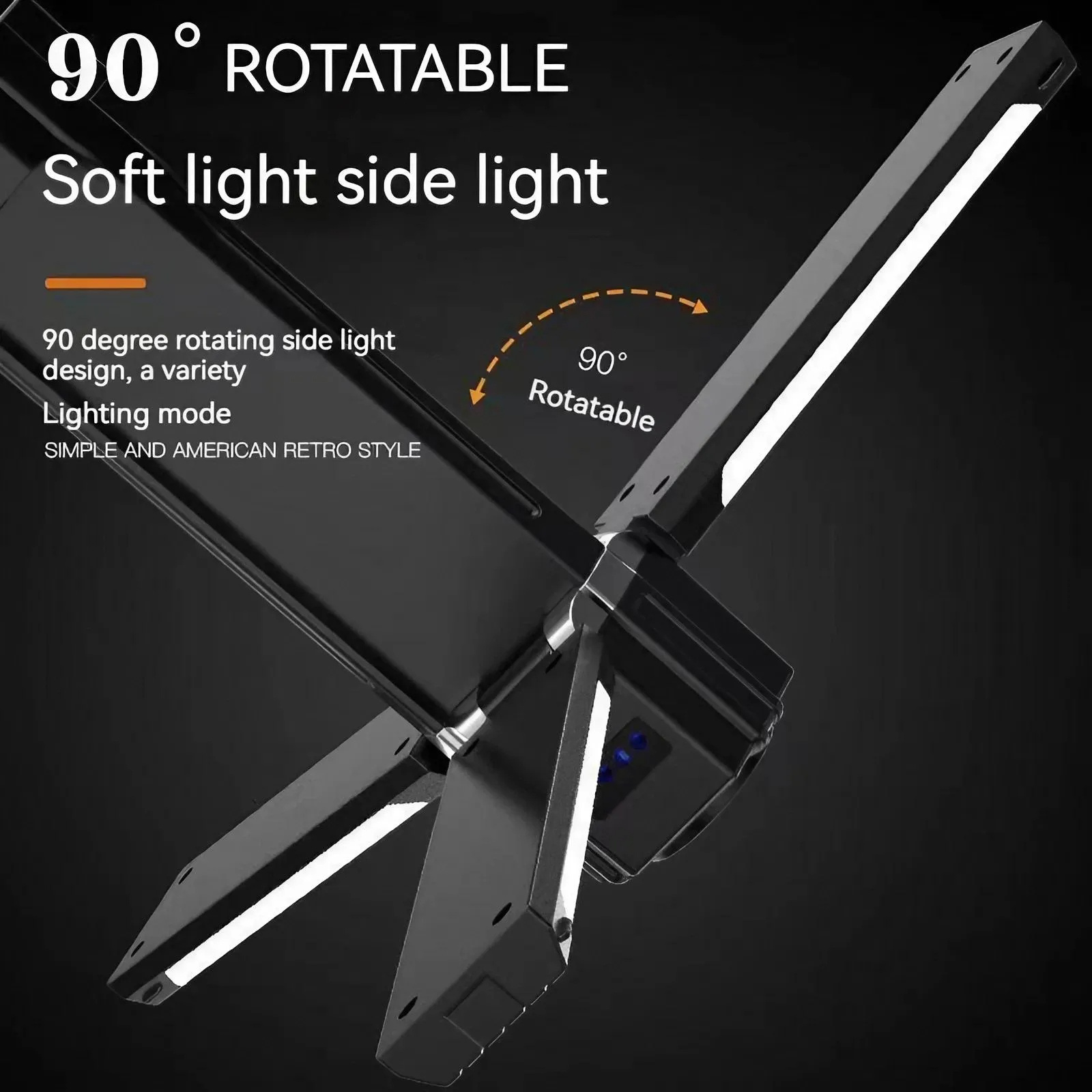 Work Light Hang Tent Lamps Portable Multifunction Foldable USB Led Light Rechargeable Led Camping Lights