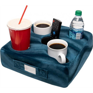 Wholesale Customized Couch Caddy Sofa Arm Table Organizer Drink Holder Convenient Couch Cup Holder