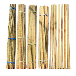 Customized 300cm Nature Raw Large Straight Bamboo Poles For Construction Decoration and Plant Growing