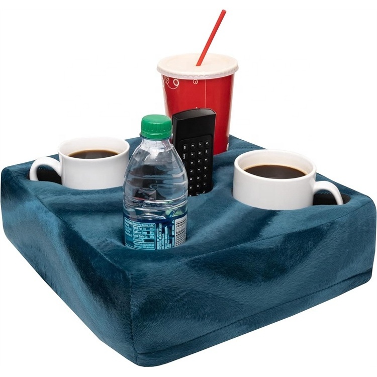 Wholesale Customized Couch Caddy Sofa Arm Table Organizer Drink Holder Convenient Couch Cup Holder