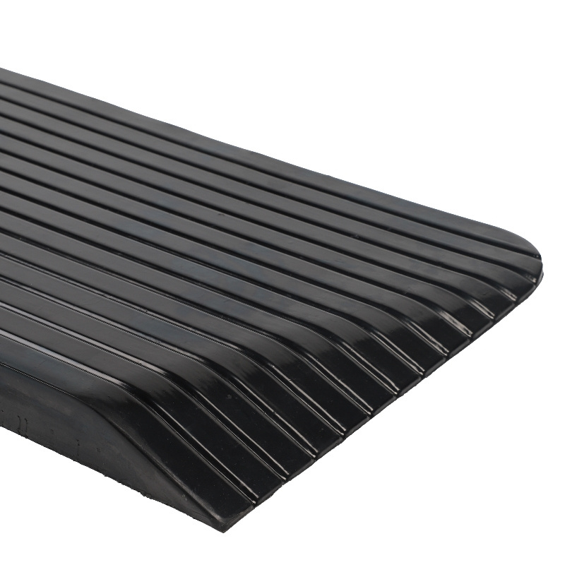 Solid Non-Slip Rubber Wheelchair Threshold Ramp Curb Ramp  For Doorway wheelchair Scooter Motorcycle