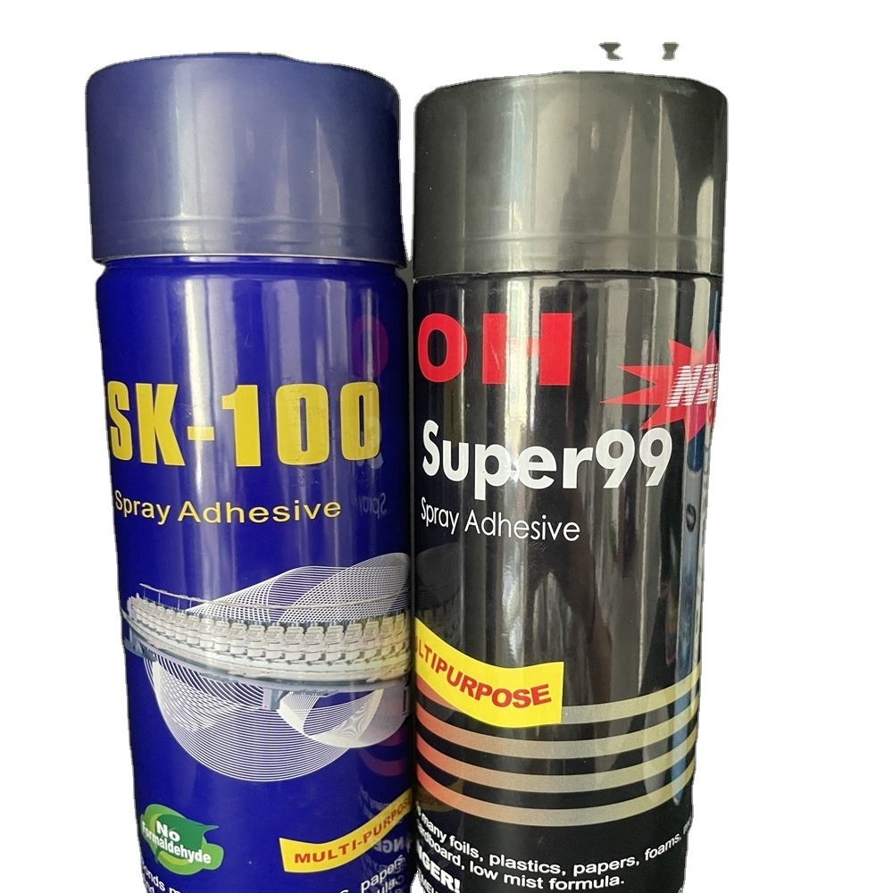 Factory price spray SK-100 /Supper 99 adhesive embroidery melted adhesive fabric Fiber Adhesive