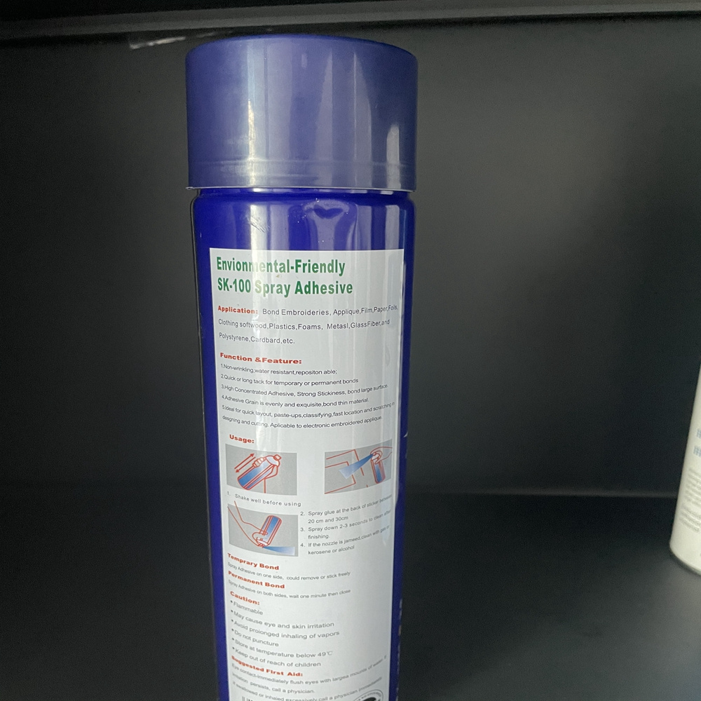 High Quality Waterproof Repositionable Multipurpose Fabric Spray Adhesive Glue For Industrial Use