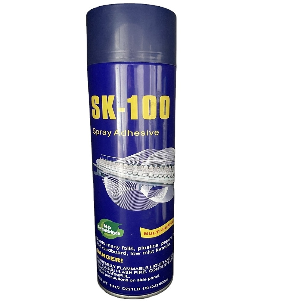 Hot Selling Multi-functional SK-100 Adhesive Spray Embroidery Accessories Spray Glue Adhesive for Garment