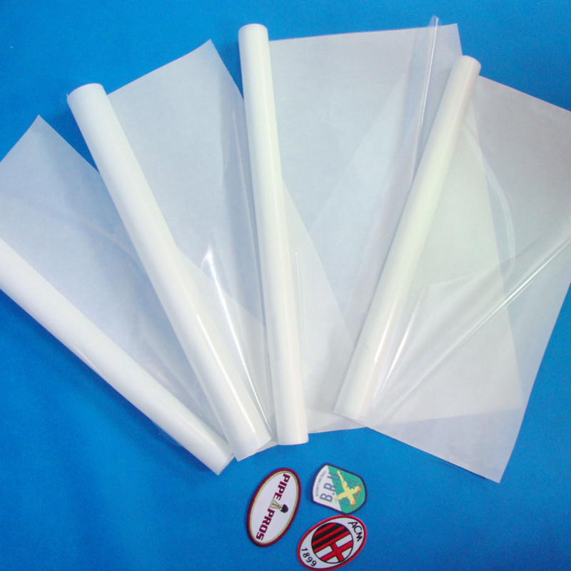 PO/PA/EVA hot melt adhesive GLUE film for transfer label Fabric Patches