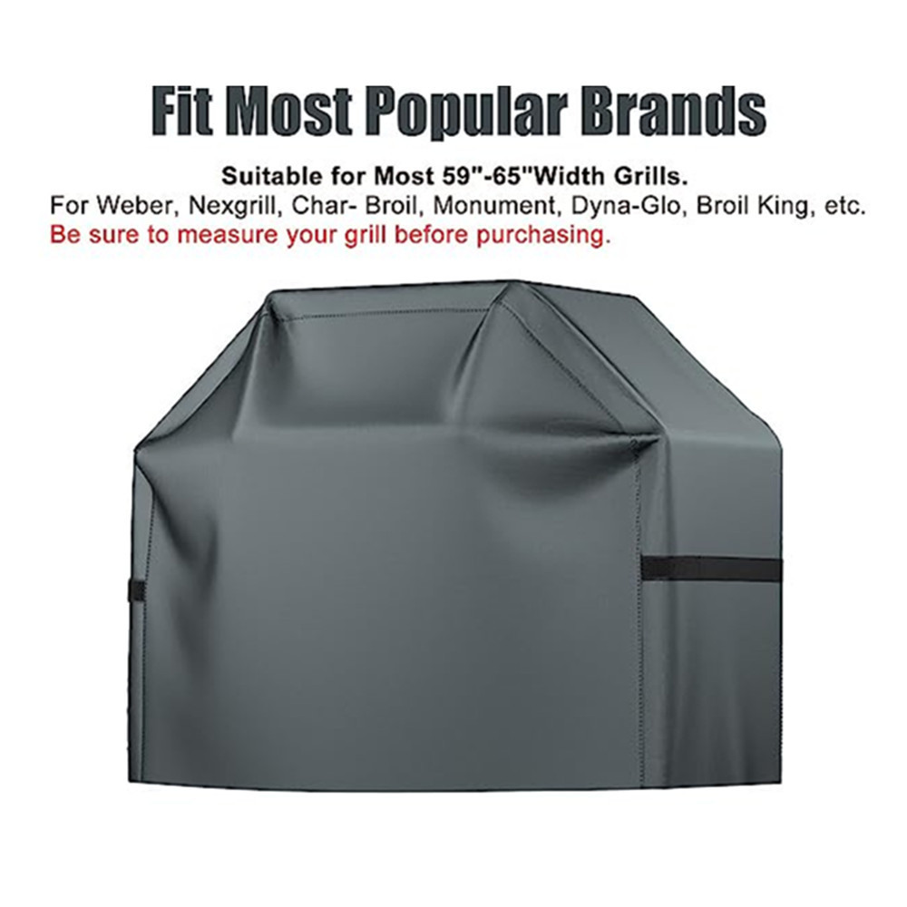 Weather Resistant, Rip-Proof, Anti-UV, Fade Resistant Gas Grill Cover Heavy Duty Waterproof For 58