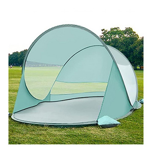 Easy to Use Windproof Waterproof UPF 50+ Microfiber Portable Outdoor Baby Sunshade Protection Beach Tent Shade Canopy