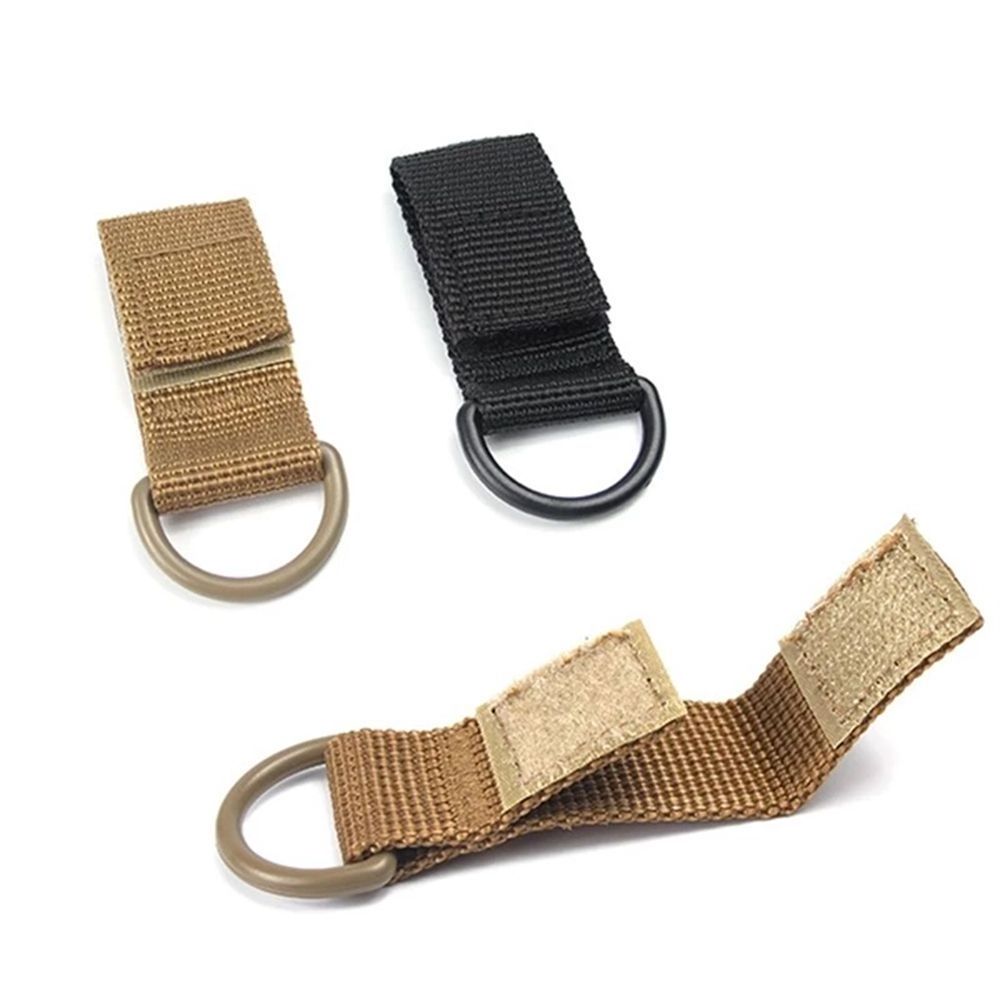 Nylon Molle Ribbon Hook Clip Outdoor Tactical Backpack Vest Belt Webbing Strap Hanging Buckle Hook