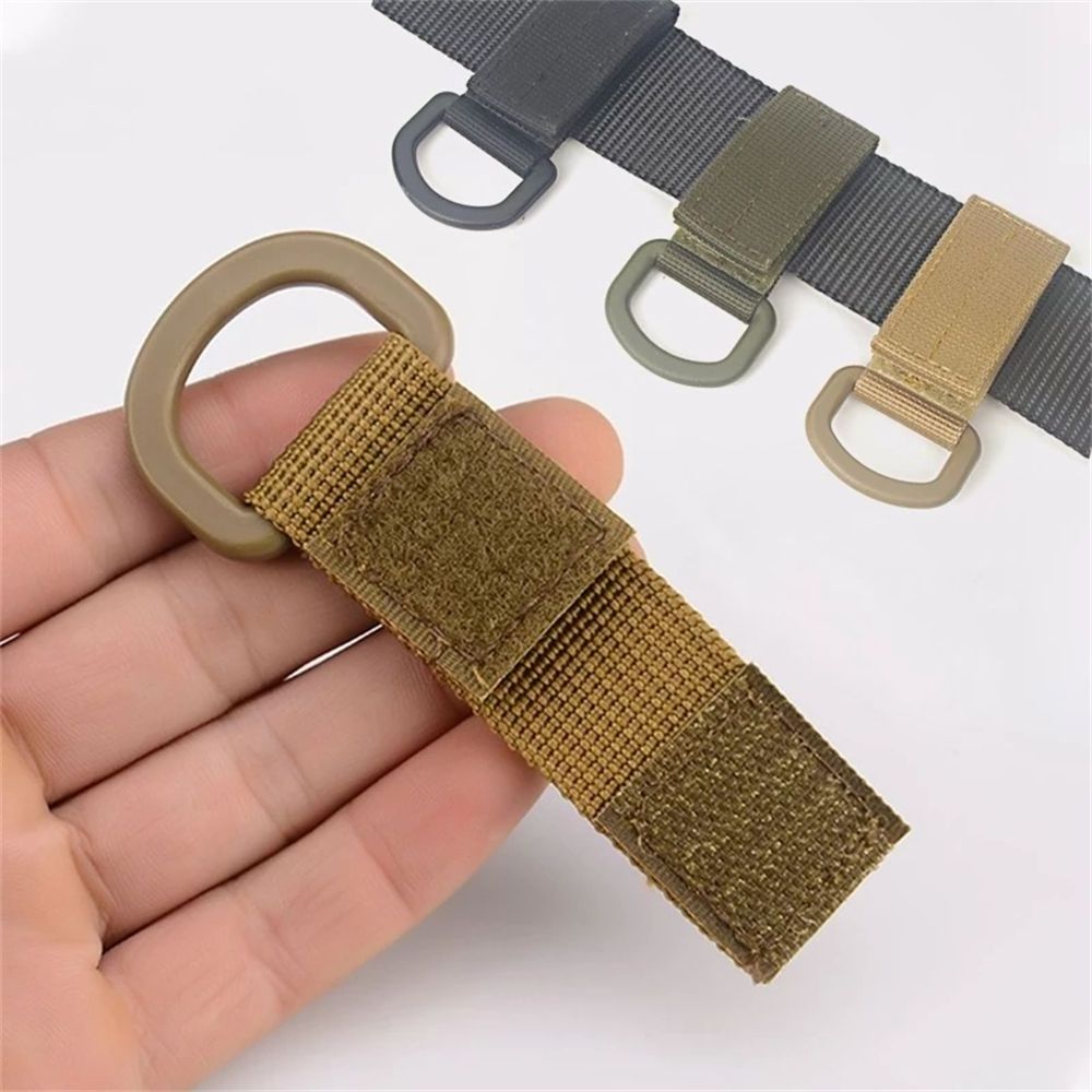 Nylon Molle Ribbon Hook Clip Outdoor Tactical Backpack Vest Belt Webbing Strap Hanging Buckle Hook