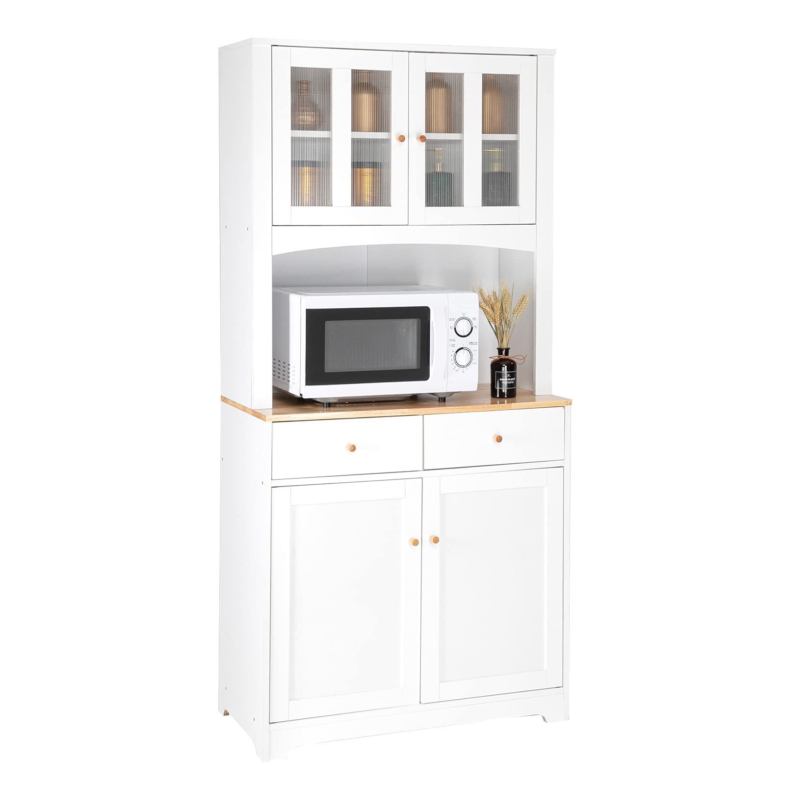 Simple Multifunctional Storage Cabinet Customization Cupboard Kitchen Storage Cabinet for Dining Room pantry with hutch