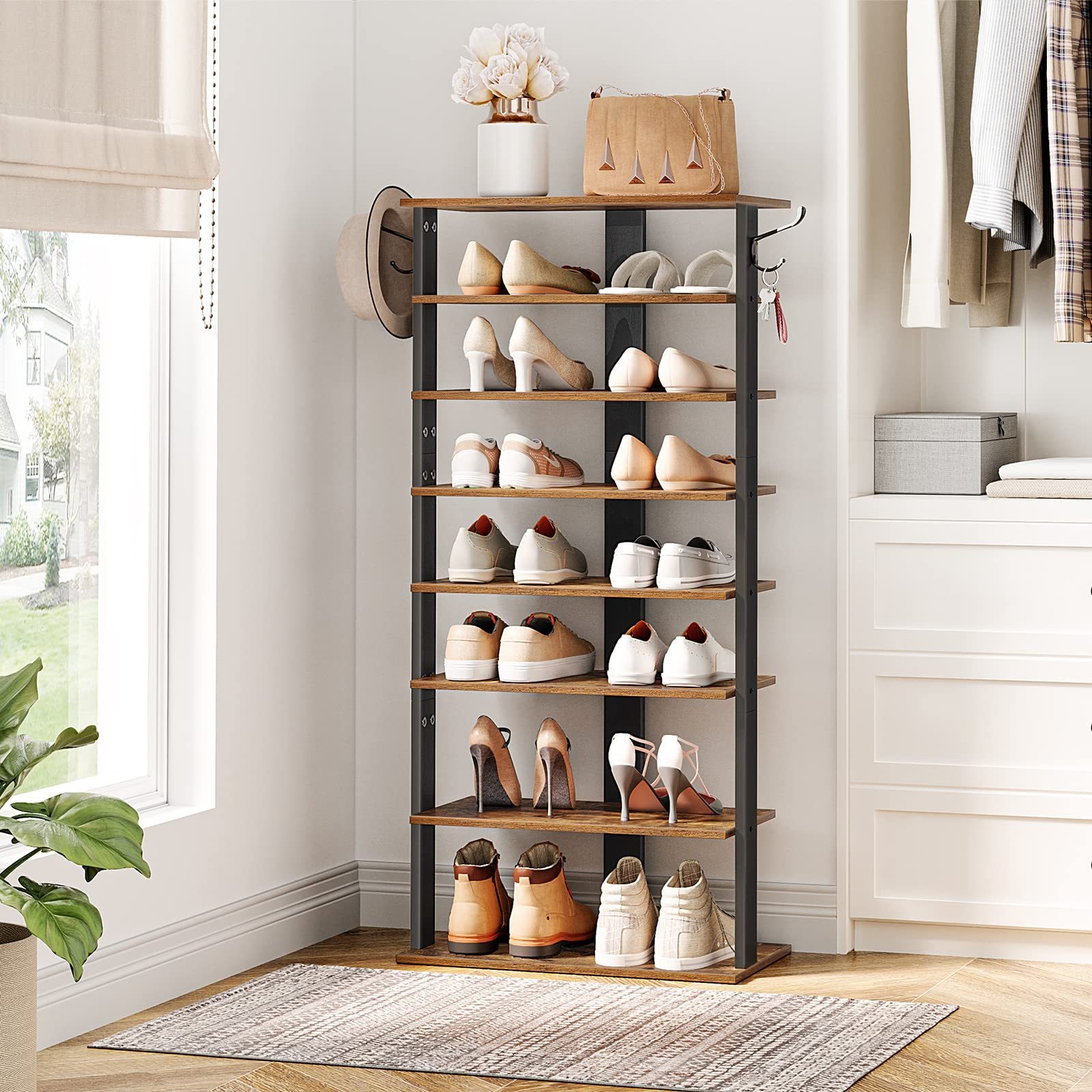 360 Degree Rotating Shoe Rack Storage Cabinet Modern Shoe Racks & Stands Shoe Display Rack zapatera giratorio 360