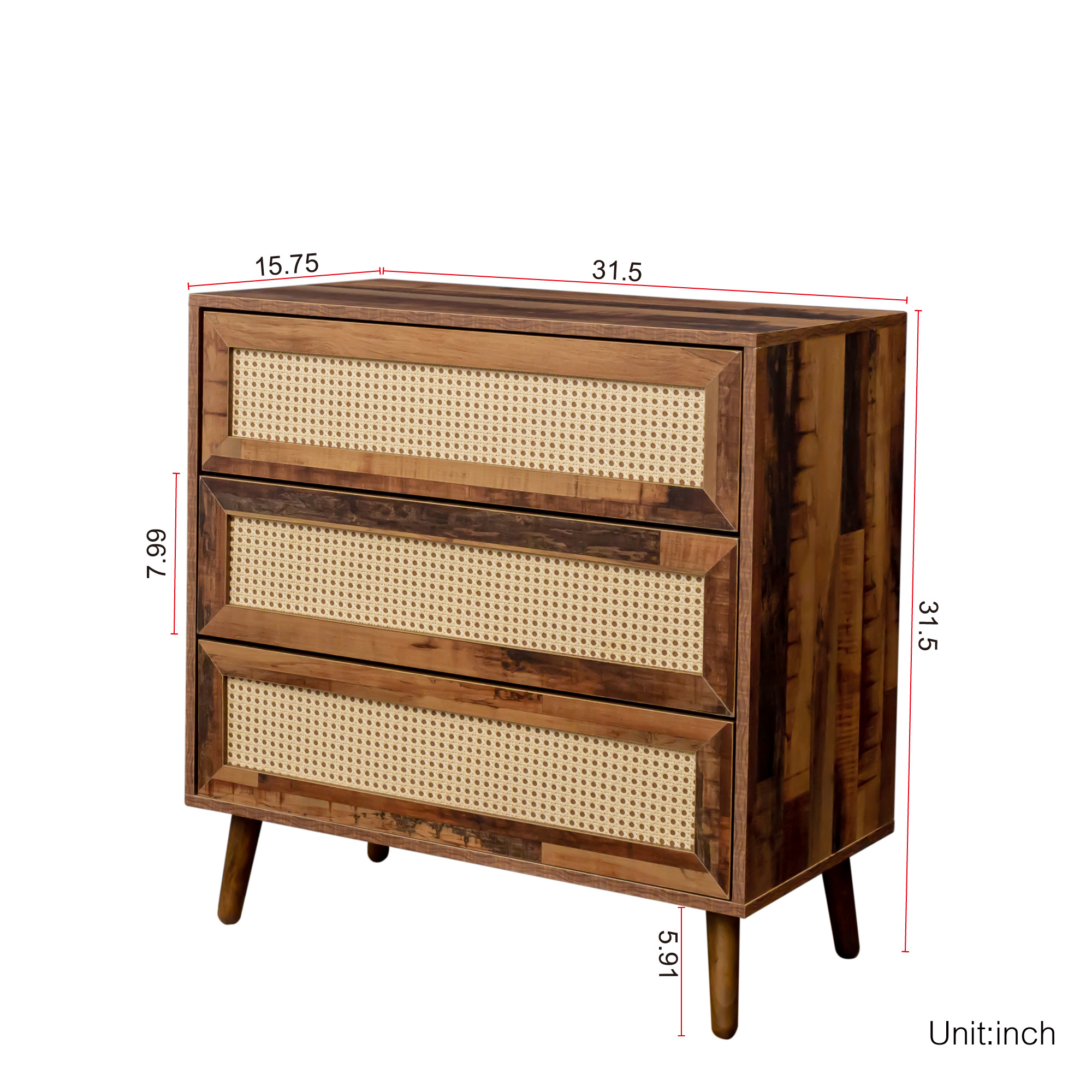 2023 rattan OAK cabinet baby living room cabinet side table modern furniture cabinet with glass kitchen buffet wooden sideboard