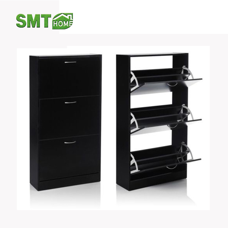 new design outdoor furniture modern storage wooden closed shoe cabinet