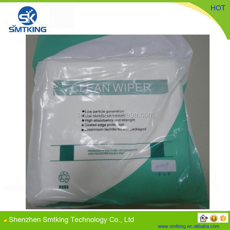 Microfiber wiper/Polyester wiper for cleaning room