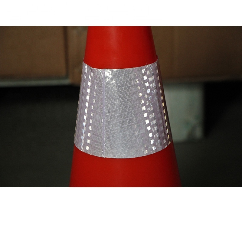 Manufacture Traffic Cone Durable High Quality Flexible PVC Safety Used Traffic Cone