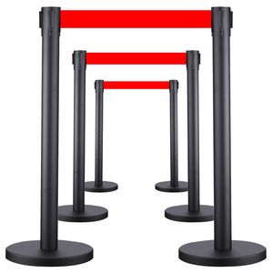 Arena Used Retractable Railing Stanchion Queue Barricade Stands Crowd Control Cheap Queuing Barrier