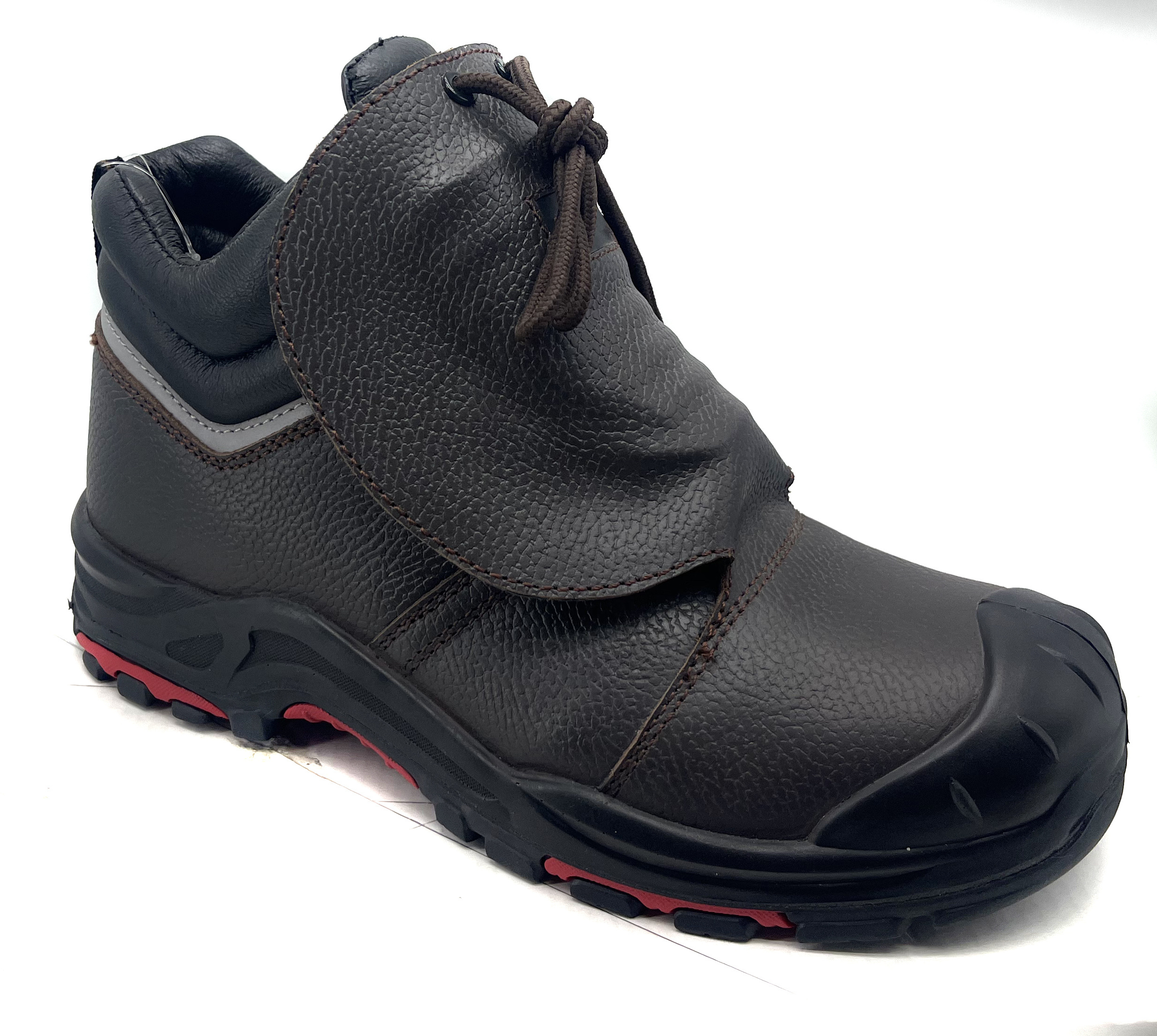 Forro de cuero de cerdo + cuero de gamuza Safety Boots Men Work Security Shoes Industrial Shoes Working Shoes For Men Boots