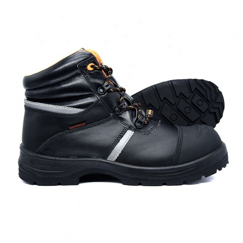 Wholesale Rockrooster Workshop Leather Safety Boots For Men