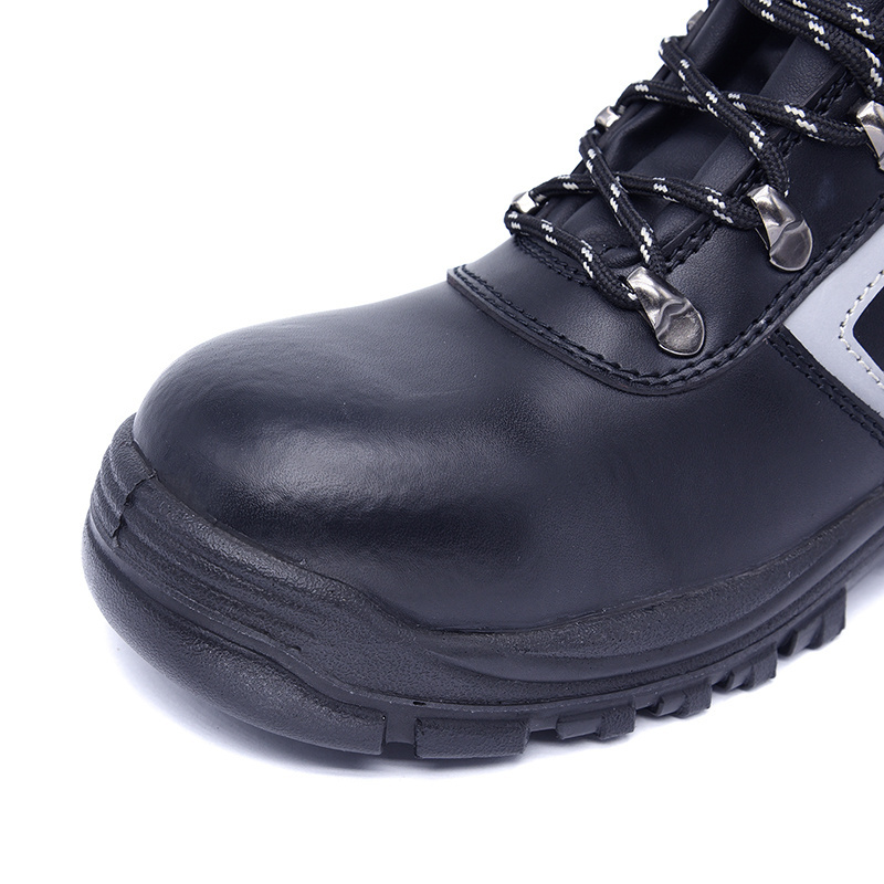 casual New Anti static construction waterproof genuine leather safety shoes electrician safety shoes