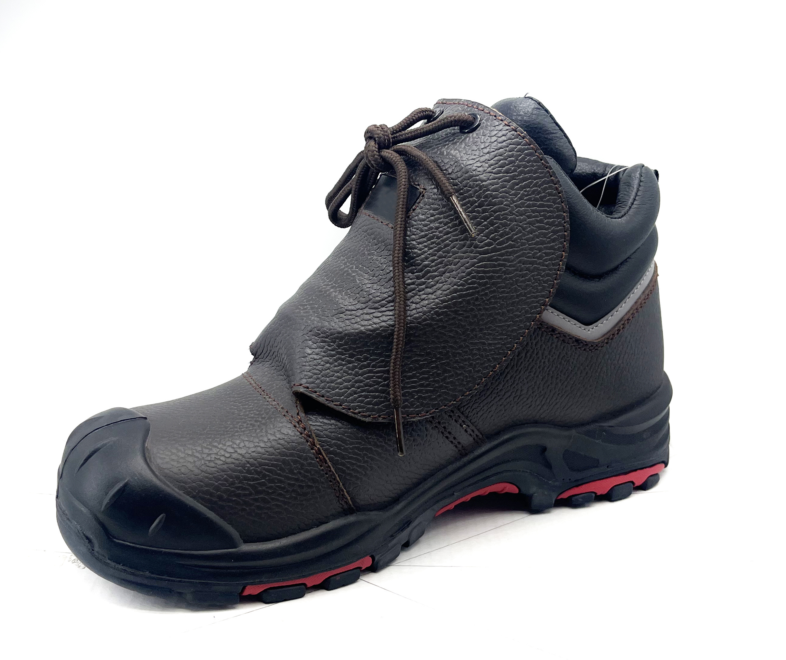 Forro de cuero de cerdo + cuero de gamuza Safety Boots Men Work Security Shoes Industrial Shoes Working Shoes For Men Boots