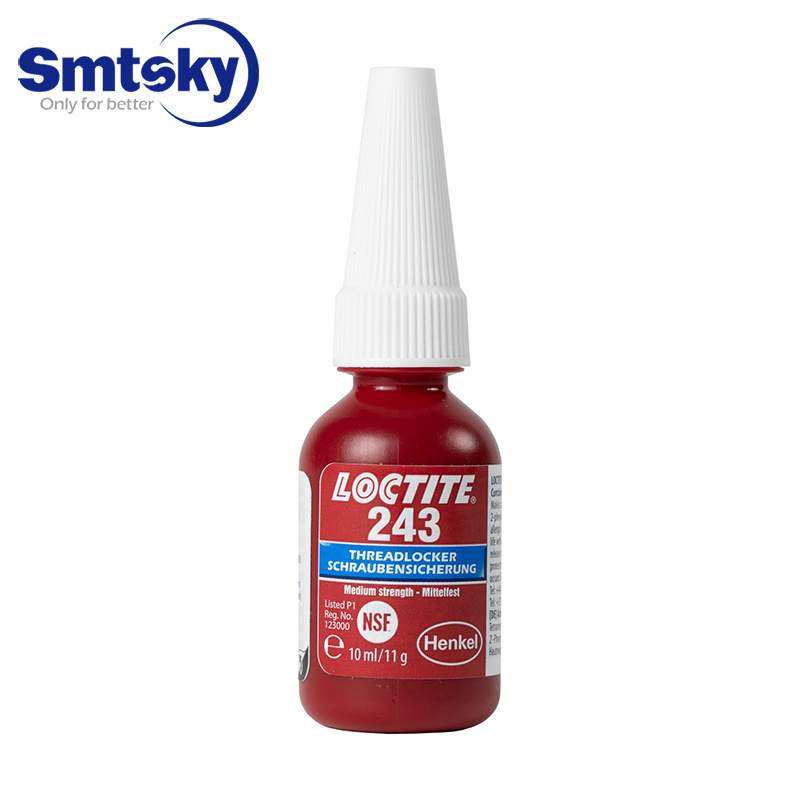 50 ML LOCTITE 243 Blue Medium Strength Threadlocker for locking and sealing metal nuts and bolts