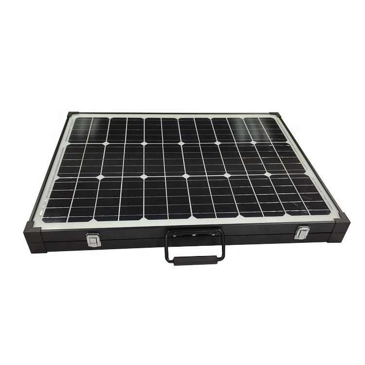 Solar Panel Suitcase 100W 120w 12V Off-Grid 100W 150W Folding Portable 100w poly solar panel