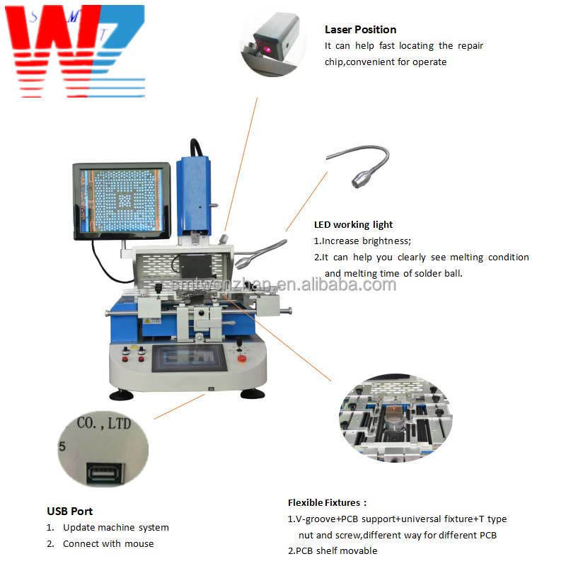 SMT Line Machine BGA rework soldering station smd rework station