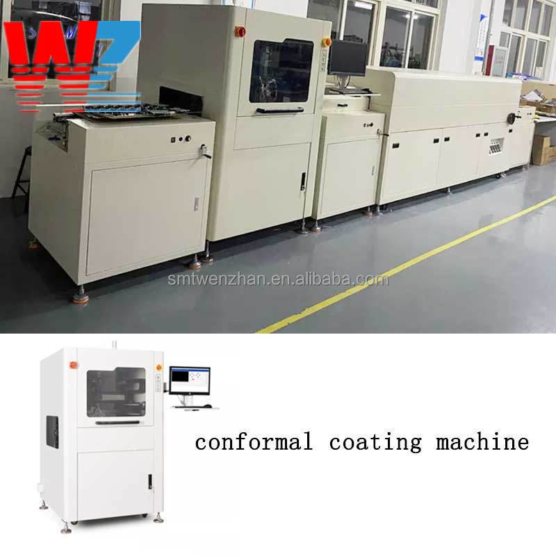 SMT Line machine pcb Three-Axis selective inspection spray equipment machine UV conformal coating machine for pcb