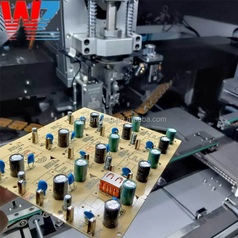 Automatic electronic THT cheap dip components insertion machine