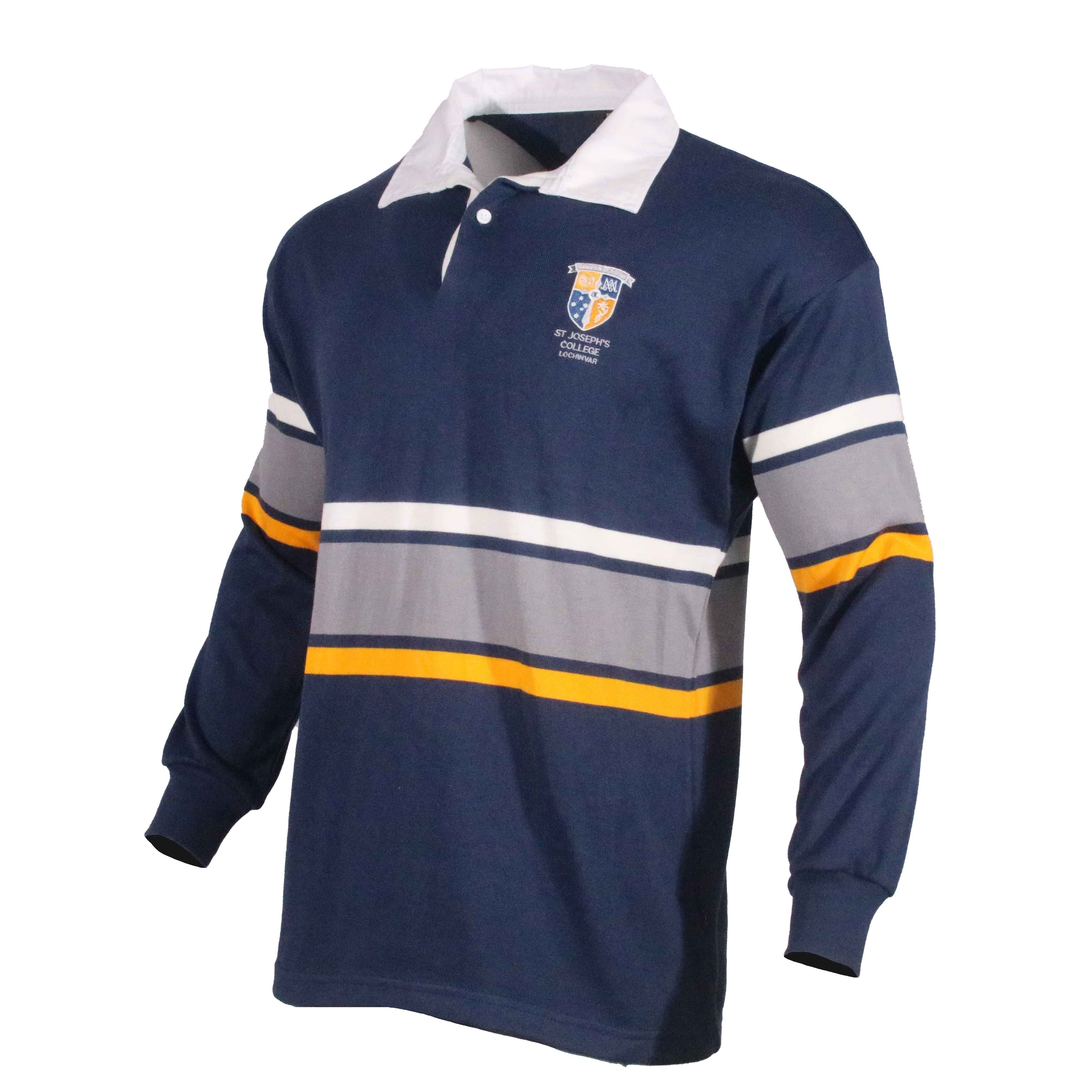 Custom Team Cotton Rugby Knit Jersey Man Rugby Full Sleeve Polo Shirts Long Sleeve Shirt Unisex Rugby Jumper