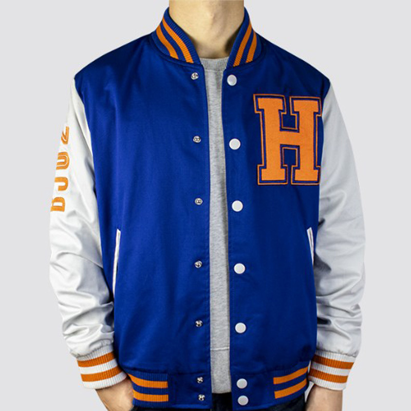 Custom Manufacturer High Quality Vintage Winter And Fall Men's Fleece Baseball Letterman Varsity Jackets