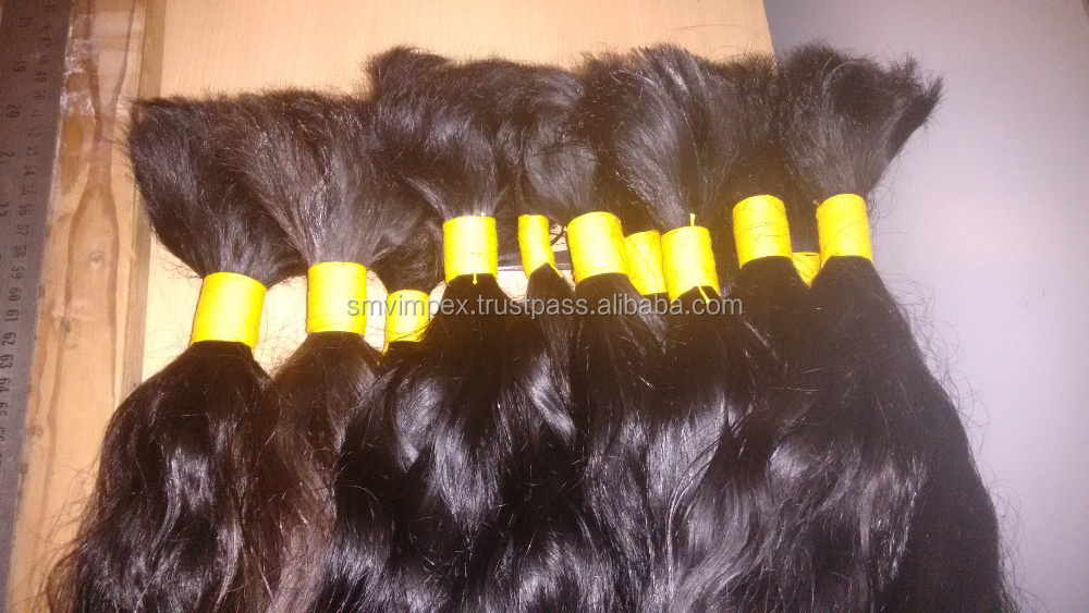 100% Unprocessed human hair weaving.Temple human hair.quality hair weaving from India