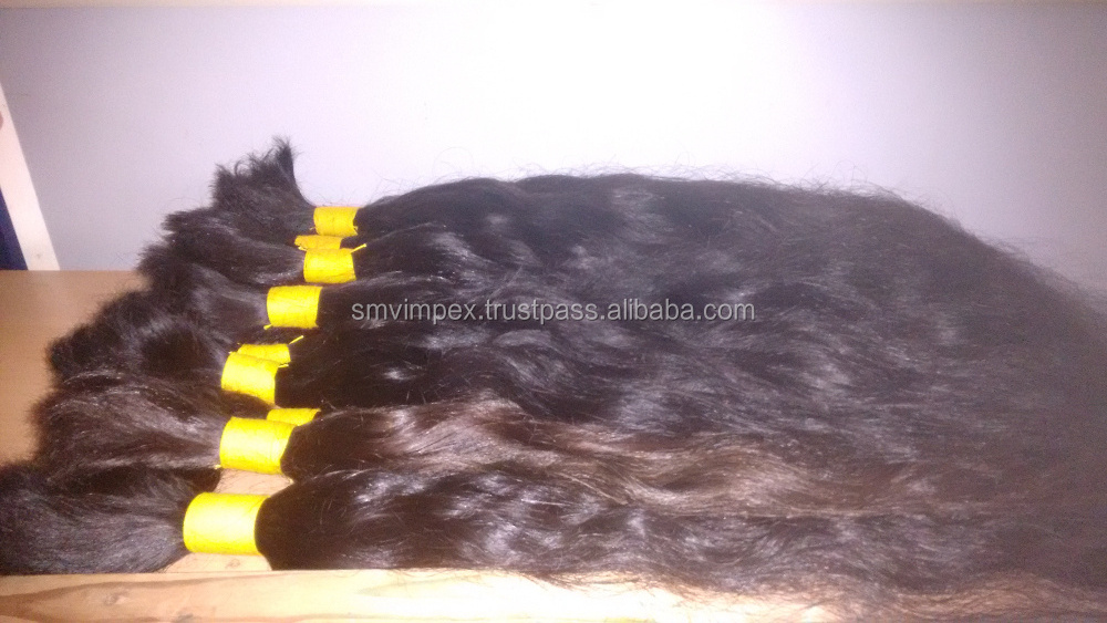 100% Unprocessed human hair weaving.Temple human hair.quality hair weaving from India