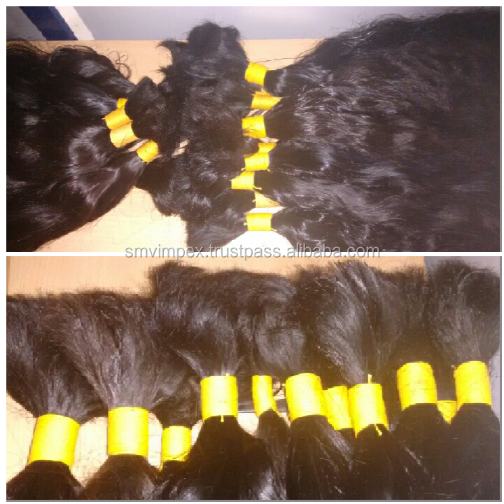 100% Unprocessed human hair weaving.Temple human hair.quality hair weaving from India