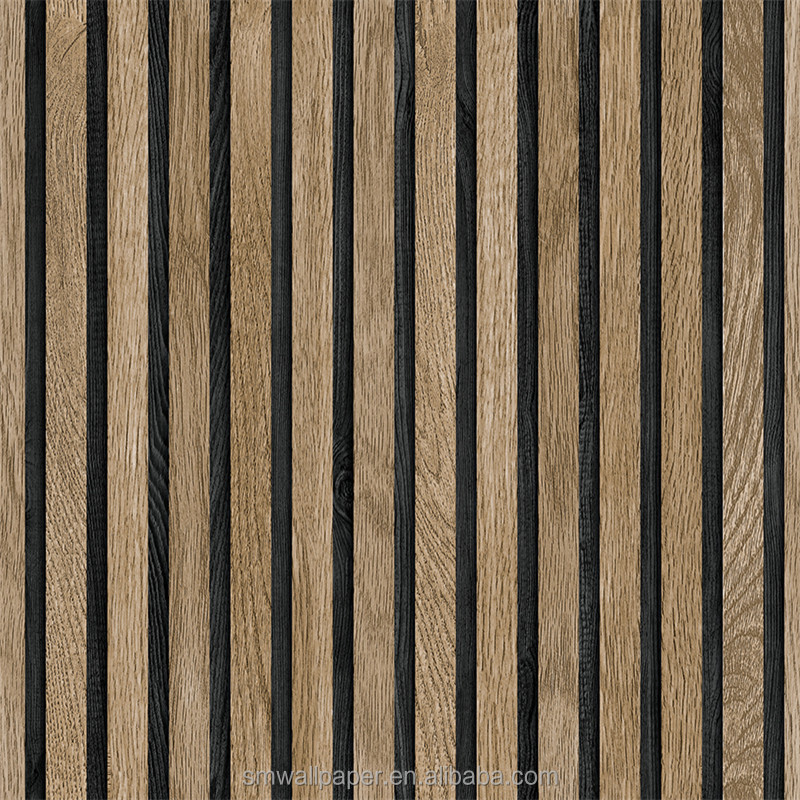 New Arrival Home Decor Wallpaper PVC 3d Wallpaper Interior coating Wood Pattern wall papers textured wallpaper