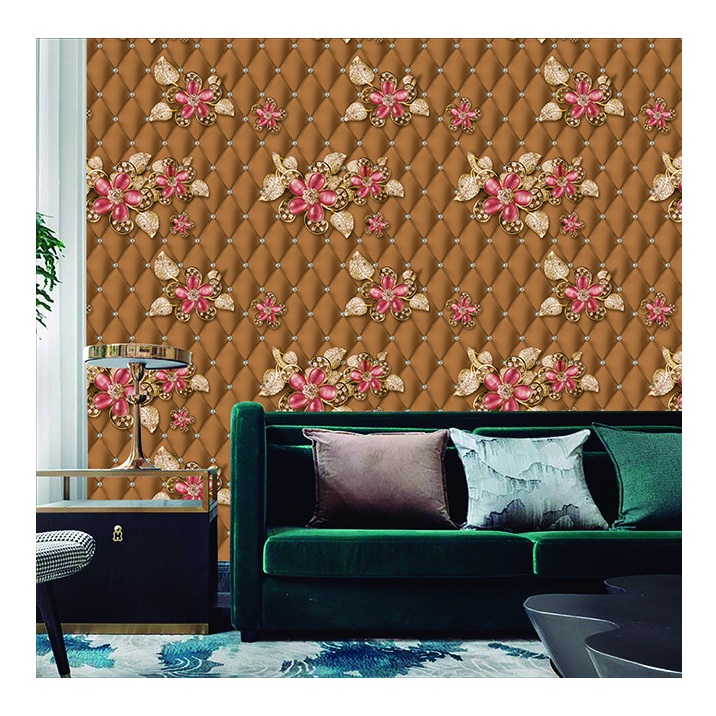 3D Geometric Wallpapers/wall Coating PVC Black and Gold Wallpaper rolls 3D effect wall art luxury wallpaper