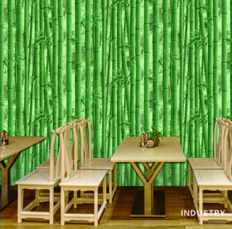 New design wallpaper cheap price  bamboo wallpaper for Nepal market