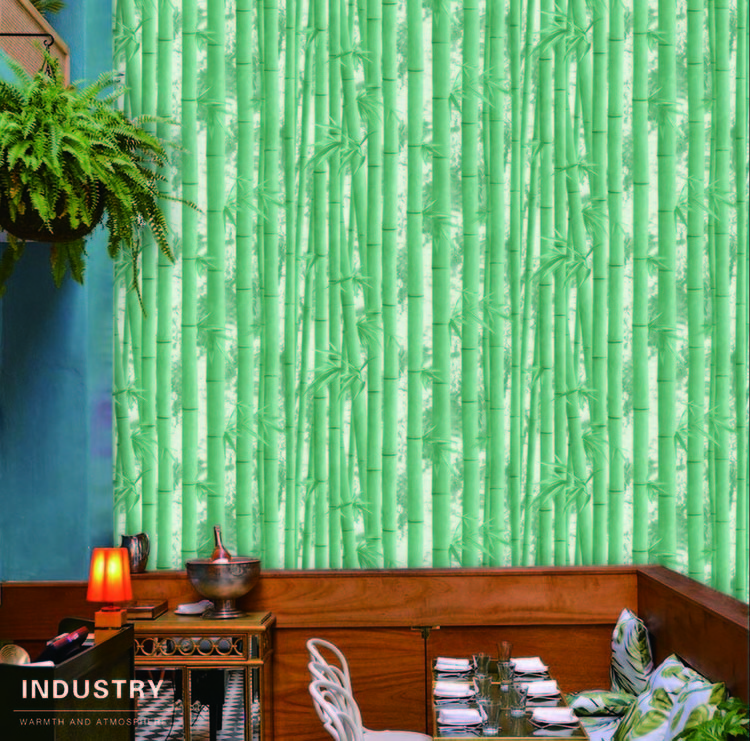 New design wallpaper cheap price  bamboo wallpaper for Nepal market