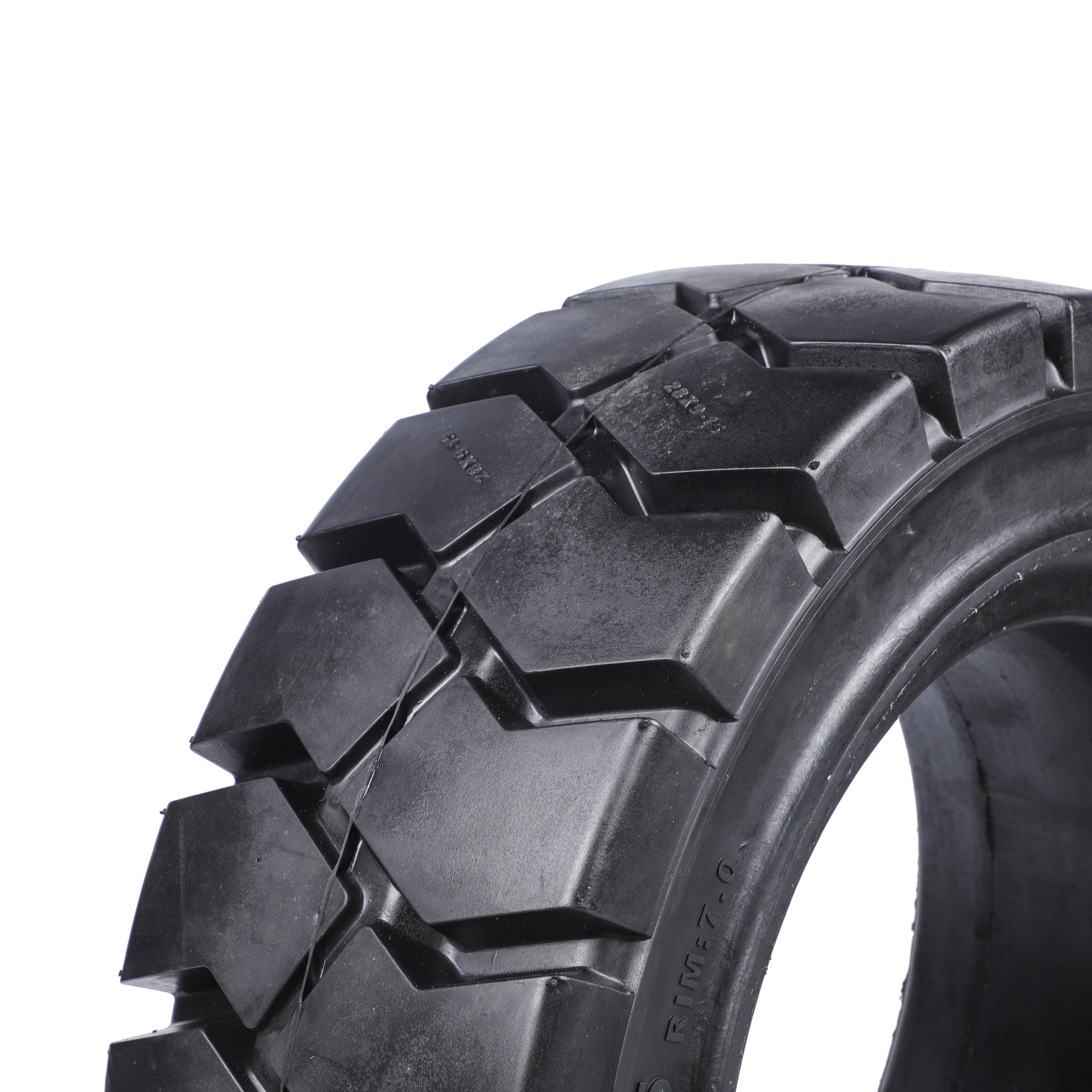 Electric Forklift Truck Solid Tyre Industrial Forklift Tire 28*9-15 For Machinery Repair Shops