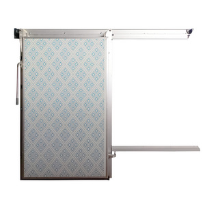 Walk in freezer sliding door/cold storage room sliding hinged door