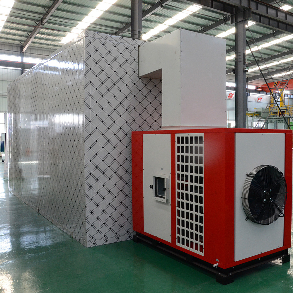 Industrial use fruit/vegetable heat pump dryer