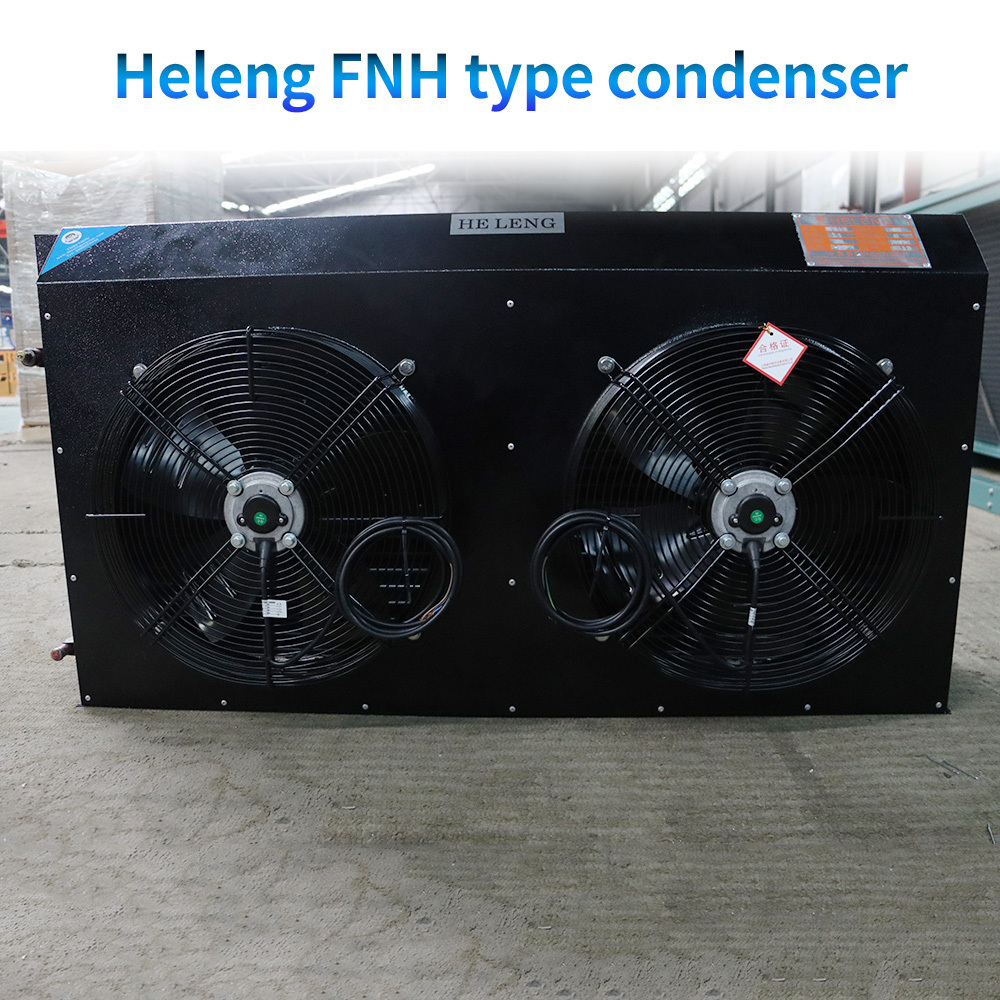 Provided 80 Cold Room 4 Put Square Engine Full 3cv Mini Fridge Compressor Condenser FNH50 Air Cooled Copper V Type Condenser FNH