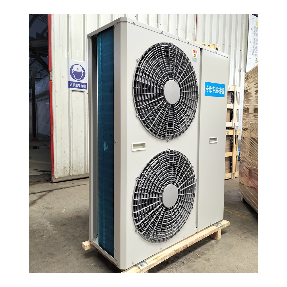 Copeland 5P Compressor Air Cooled Condensing Unit Refrigeration Condensing Unit For Cold Room Chiller