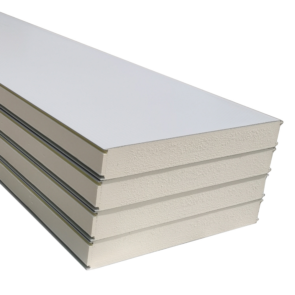 Sandwich Panel For Cold Room Insulated Siding PUR Rock Wool Sandwich Panel