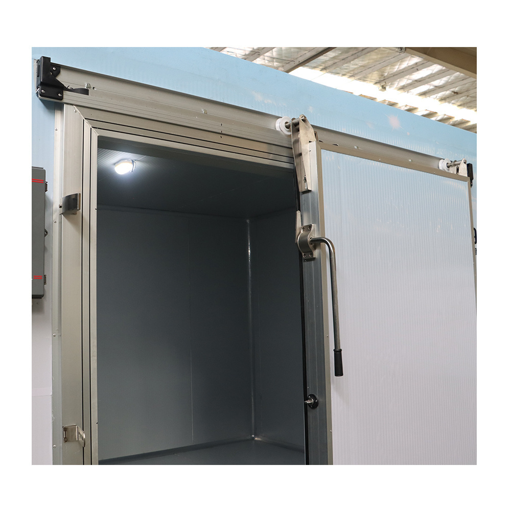 Walk in freezer sliding door/cold storage room sliding hinged door