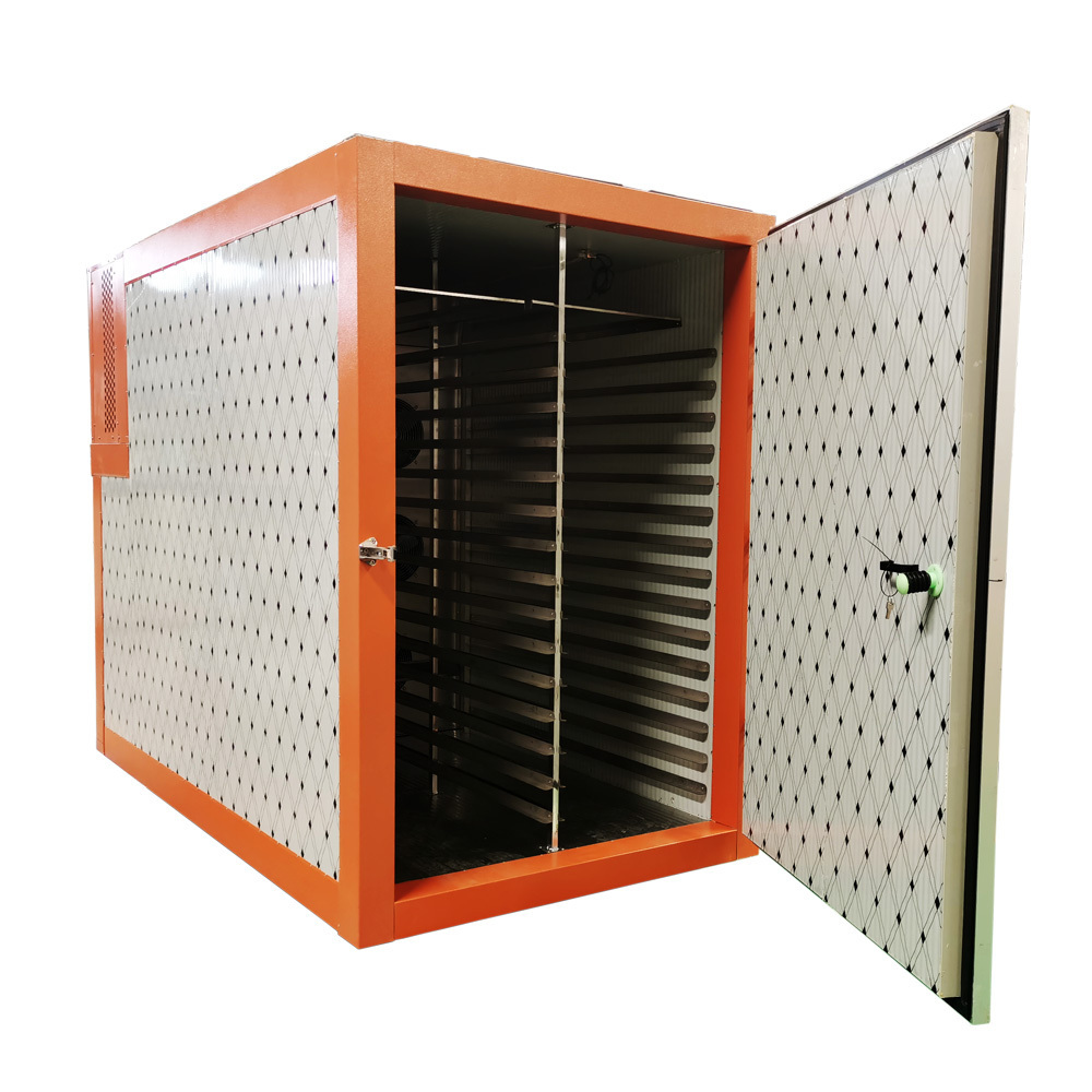 Local Smoked Salted Anchovy Sardine Catfish Drying Room Industrial Tray Size Hot Air Fish Dryer Machine