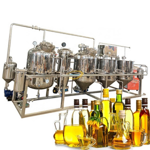 palm oil fractionation machine/Copra crude oil refining deodorization machine/crude palm coconut oil refinery plant