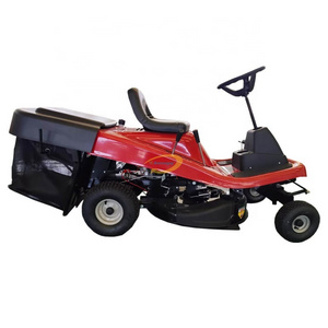 Garden mini ride on mower side discharge lawn grass mower ride on mower for slope